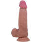 PRETTY LOVE - DILDO REALISTICO SERIE SLIDING SKIN CON VENTOSA SCORREVOLE IN PELLE MARRONE 20,6 CM PRETTY LOVE - DILDO REALISTICO SERIE SLIDING SKIN CON VENTOSA SCORREVOLE IN PELLE MARRONE 20,6 CM