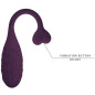 PRETTY LOVE - FISHERMAN UOVO VIBRANTE LILA CONTROLLATO DA APP PRETTY LOVE - FISHERMAN UOVO VIBRANTE LILA CONTROLLATO DA APP