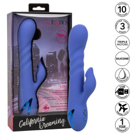 CALEXOTICS - LA LOVE VIBRATOR  SUCKER BLUE DI CALIFORNIA DREAMING