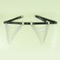 SUBBLIME - CINTURA CON CATENA IN PELLE NERA TAGLIA UNICA SUBBLIME - CINTURA CON CATENA IN PELLE NERA TAGLIA UNICA