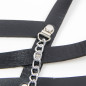 SUBBLIME - IMBRACATURA A CORSETTO CON CATENA DETTAGLIO TAGLIA UNICA SUBBLIME - IMBRACATURA A CORSETTO CON CATENA DETTAGLIO TAGLIA UNICA