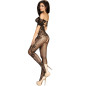 CHILIROSE - CR 3525 BODYSTOCKING CROTCH NERO S/M CHILIROSE - CR 3525 BODYSTOCKING CROTCH NERO S/M