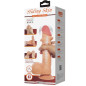 PRETTY LOVE - DILDO REALISTICO SLIDING SKIN SERIES CON VENTOSA SCORREVOLE DELLA PELLE CONTROLLO REMOTO FLESH 21,8 CM PRETTY LOVE - DILDO REALISTICO SLIDING SKIN SERIES CON VENTOSA SCORREVOLE DELLA PELLE CONTROLLO REMOTO FLESH 21,8 CM