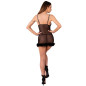 LIVCO CORSETTI FASHION - SET ZERUNAM BABYDOLL + PERIZOMA NERO LIVCO CORSETTI FASHION - SET ZERUNAM BABYDOLL + PERIZOMA NERO