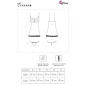LIVCO CORSETTI FASHION - SET ZERUNAM BABYDOLL + PERIZOMA NERO LIVCO CORSETTI FASHION - SET ZERUNAM BABYDOLL + PERIZOMA NERO