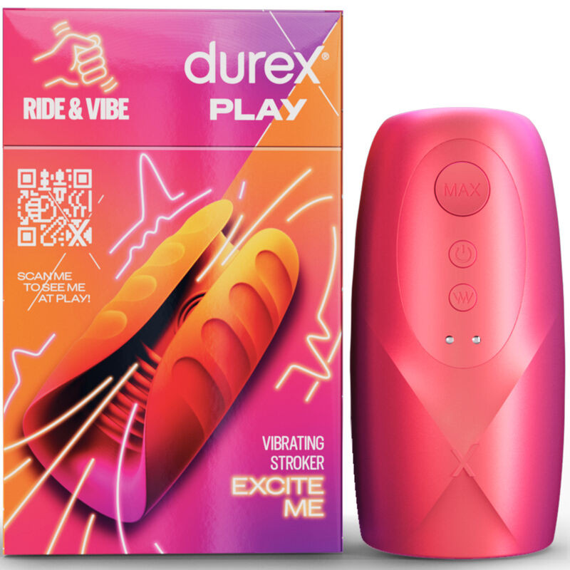 DUREX - MASTURBATORE VIBRATORE TOY RIDE  VIBE