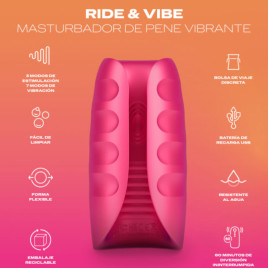 DUREX - MASTURBATORE VIBRATORE TOY RIDE  VIBE