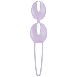 FUN FACTORY -  SMARTBALLS DUO PALLE PELVICHE BIANCO / VIOLA PASTELLO