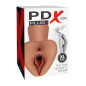 PDX PLUS - PICK YOUR PLEASURE  XL REALISTICO STROKER MARRONE