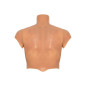 DESIDERIO NASCOSTO - MAGLIETTA ALTER EGO IN SILICONE CON TORSO MASCHILE E ADDOMINALI IN CARNE