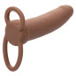 CALEXOTICS - MAXX THICK DUAL PENETRATOR 10 VIBRAZIONI MARRONE CALEXOTICS - MAXX THICK DUAL PENETRATOR 10 VIBRAZIONI MARRONE
