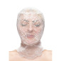 NS NOVELTIES - FETISH  FASHION CAPPUCCIO IN PIZZO BIANCO