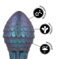 EPIC - VRAKOS PLUG ANALE DRAGON EGG TAGLIA L EPIC - VRAKOS PLUG ANALE DRAGON EGG TAGLIA L