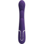 PRETTY LOVE - SHANIA VIBRATORE TRIPLO CONIGLIO MULTIFUNZIONE VIOLA