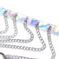 SUBBLIME - 953737 IMBRACATURA PETTORALE CON ANELLI E CATENE ARGENTO TAGLIA UNICA SUBBLIME - 953737 IMBRACATURA PETTORALE CON ANELLI E CATENE ARGENTO TAGLIA UNICA