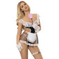SUBBLIME - 954307 COSTUME DA CAMERIERA SEXY NERO/BIANCO S/M SUBBLIME - 954307 COSTUME DA CAMERIERA SEXY NERO/BIANCO S/M