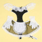 SUBBLIME - 954307 COSTUME DA CAMERIERA SEXY NERO/BIANCO S/M SUBBLIME - 954307 COSTUME DA CAMERIERA SEXY NERO/BIANCO S/M