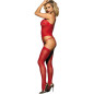 SUBBLIME - 951764 BODYSTOCKING A RETE ROSSO TAGLIA UNICA SUBBLIME - 951764 BODYSTOCKING A RETE ROSSO TAGLIA UNICA