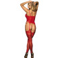 SUBBLIME - 951764 BODYSTOCKING A RETE ROSSO TAGLIA UNICA SUBBLIME - 951764 BODYSTOCKING A RETE ROSSO TAGLIA UNICA