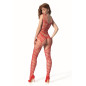 PASSION - BS 102 BODYSTOCKING ROSSO TAGLIA UNICA PASSION - BS 102 BODYSTOCKING ROSSO TAGLIA UNICA