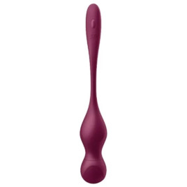 SATISFYER - LOVE BIRDS VARY SFERE VIBRANTI APP GRATUITA WINE ROSSO
