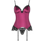 LIVCO CORSETTI FASHION - AGRAFENA CF 90436 CORSETTO + PERIZOMA BORDEAUX L/XL LIVCO CORSETTI FASHION - AGRAFENA CF 90436 CORSETTO + PERIZOMA BORDEAUX L/XL
