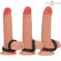 INTENSE - BOBBY DOPPIO ANELLO PER PENE IN SILICONE NERO INTENSE - BOBBY DOPPIO ANELLO PER PENE IN SILICONE NERO