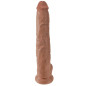 KING COCK PENE REALISTICO CON TESTICOLI 35,6 CM