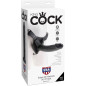 KING COCK - IMBRACATURA PER CAZZO KING CON PENE NERO REALISTICO 22,9 CM KING COCK - IMBRACATURA PER CAZZO KING CON PENE NERO REALISTICO 22,9 CM
