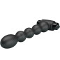 PRETTY LOVE - LYNN SILICONE ANAL PLUG 10 VIBRAZIONI NERO