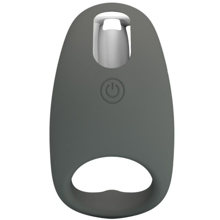 PRETTY LOVE - GEMMA ANELLO VIBRATORE CON MEMORY GRIGIO