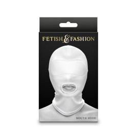 NS NOVELTIES - FETISH  FASHION CAPPUCCIO BOCCA NYLON BIANCO