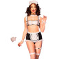 CHILIROSE - CR 4846 COSTUME CAMERIERA L/XL CHILIROSE - CR 4846 COSTUME CAMERIERA L/XL