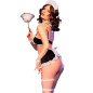 CHILIROSE - CR 4846 COSTUME CAMERIERA L/XL CHILIROSE - CR 4846 COSTUME CAMERIERA L/XL