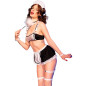 CHILIROSE - CR 4846 COSTUME CAMERIERA L/XL CHILIROSE - CR 4846 COSTUME CAMERIERA L/XL
