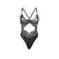 SUBBLIME - 955212 BODY TRASPARENTE CON PIZZO NERO CAVATO S/M SUBBLIME - 955212 BODY TRASPARENTE CON PIZZO NERO CAVATO S/M