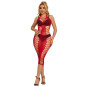 SUBBLIME - 952327 VESTITO LUNGO A RETE ROSSO TAGLIA UNICA SUBBLIME - 952327 VESTITO LUNGO A RETE ROSSO TAGLIA UNICA