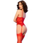 CHILIROSE - CR 4845 CORSETTO E CALZE ROSSO XL CHILIROSE - CR 4845 CORSETTO E CALZE ROSSO XL