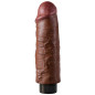 KING COCK - CAZZO VIBRANTE MARRONE 15,24 CM KING COCK - CAZZO VIBRANTE MARRONE 15,24 CM