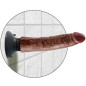 KING COCK - CAZZO VIBRANTE MARRONE 17,78 CM KING COCK - CAZZO VIBRANTE MARRONE 17,78 CM