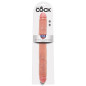 KING COCK - DOPPIO DILDO SPESSO CARNE 40.6 CM
