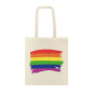 PRIDE - BORSA CON BANDIERA LGBT IN COTONE