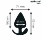 ADDICTED TOYS - TAPPO ANALE TAGLIA XXL 11 CM
