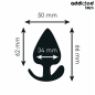 ADDICTED TOYS - TAPPO ANALE TAGLIA M 6,6 CM