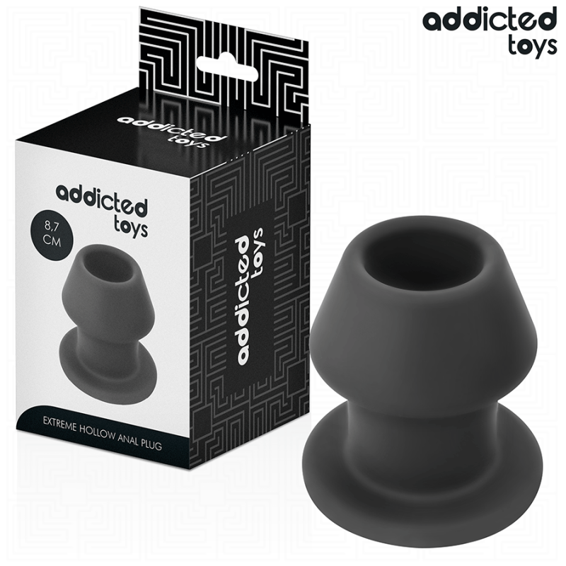 ADDICTED TOYS - EXTREME HOLLOW ANAL PLUG TAGLIA M 8,7 CM ADDICTED TOYS - EXTREME HOLLOW ANAL PLUG TAGLIA M 8,7 CM