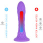 SILEXD - DILDO DA SOGNO FANTASY SILICONE LIQUIDO TERMOREATTIVO FUCSIA 18,5 CM