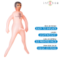 INTENSE DOLLS - BAMBOLA GONFIABILE ANTHONY CON PENE 3D