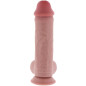 GET REAL - PENE REALISTICO DELUXE CON TESTICOLI EXTRA SPESSI 28 CM