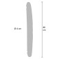 GET REAL - DILDO IN SILICONE A DOPPIA ESTREMITÀ CARAMELLO 40 CM