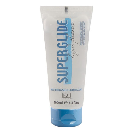 HOT - SUPERGLIDE LIQUID PLEASURE LUBRIFICANTE A BASE D'ACQUA 100 ML
